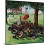 "Working on the Jalopy," July 15, 1961-George Hughes-Mounted Giclee Print