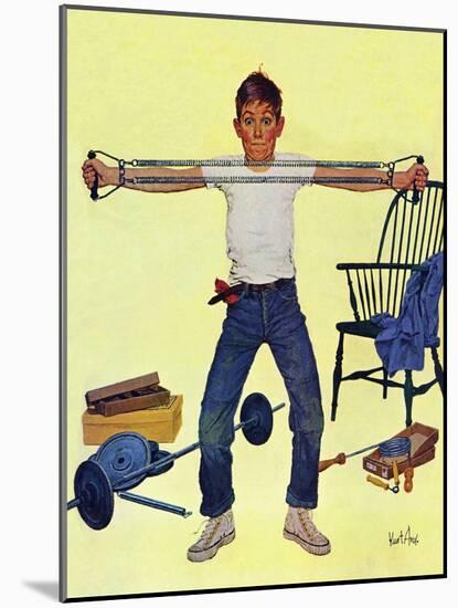 "Working Out", March 14, 1959-Kurt Ard-Mounted Premium Giclee Print