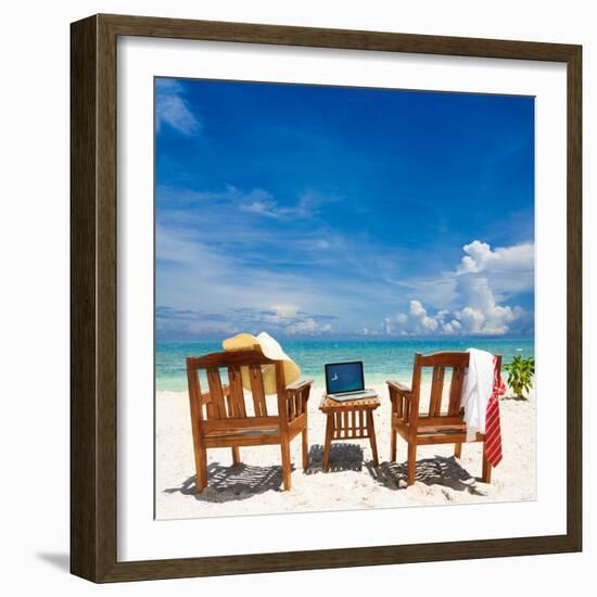 Working Paradise-SerrNovik-Framed Photographic Print