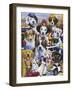 Working Puppies-Jenny Newland-Framed Giclee Print