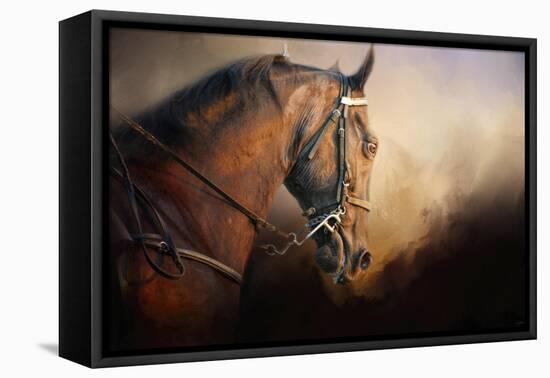 Working the Heat-Jai Johnson-Framed Stretched Canvas