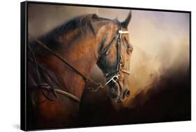 Working the Heat-Jai Johnson-Framed Stretched Canvas