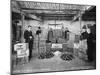 Working with Bristles in a Warehouse, London, 1938-null-Mounted Photographic Print