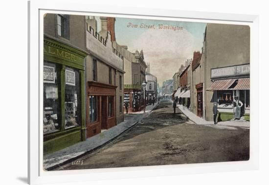 Workington, Cumbria: Pow Street-null-Framed Photographic Print