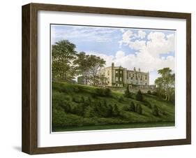 Workington Hall, Cumberland, Home of the Curwen Family, C1880-AF Lydon-Framed Giclee Print