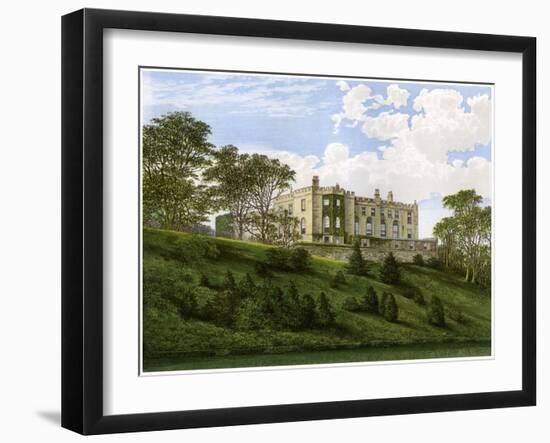 Workington Hall, Cumberland, Home of the Curwen Family, C1880-AF Lydon-Framed Giclee Print