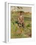 Workman at Celeyran, 1882-Henri de Toulouse-Lautrec-Framed Giclee Print