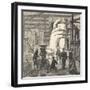 Workman Building Statue of Liberty-null-Framed Giclee Print