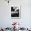 Workman on Large Wheel That Looks Like Fan, at General Electric Laboratory-Alfred Eisenstaedt-Framed Photographic Print displayed on a wall