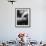 Workman on Large Wheel That Looks Like Fan, at General Electric Laboratory-Alfred Eisenstaedt-Framed Photographic Print displayed on a wall