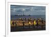 Workmen Cleaning Up after Oil Spill-null-Framed Photographic Print