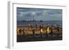 Workmen Cleaning Up after Oil Spill-null-Framed Photographic Print