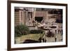 Workmen Clearing Building Debris-null-Framed Photographic Print