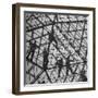 Workmen Covering Top of the Geodesic Dome, Ford Rotunda Outside their River Rouge Plant-Howard Sochurek-Framed Photographic Print