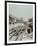 Workmen Extending Tramlines, Brixton Road, London, 1907-null-Framed Photographic Print