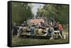 Workmen's Canteen in a Village, Russia, C1890-Gillot-Framed Stretched Canvas