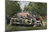 Workmen's Canteen in a Village, Russia, C1890-Gillot-Mounted Giclee Print