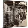 Workmen Watching Kilns Full of Awata Porcelain, Kinkosan Works, Kyoto, Japan, 1904-Underwood & Underwood-Mounted Photographic Print