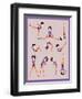 Workout-yemelianova-Framed Art Print