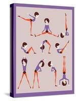 Workout-yemelianova-Stretched Canvas