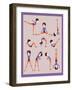 Workout-yemelianova-Framed Art Print