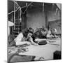 Workroom with Weft Threads to Create Tapestries, Aubusson, France, June 1946-David Scherman-Mounted Photographic Print