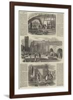 Works at Westminster-Bridge-null-Framed Giclee Print