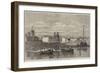 Works of the Great Railway Bridge, Dort, in Holland-null-Framed Giclee Print