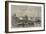 Works of the Great Railway Bridge, Dort, in Holland-null-Framed Giclee Print