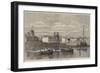 Works of the Great Railway Bridge, Dort, in Holland-null-Framed Giclee Print