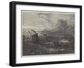 Works of the Midland Railway Near King's-Cross-null-Framed Giclee Print