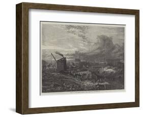 Works of the Midland Railway Near King's-Cross-null-Framed Giclee Print