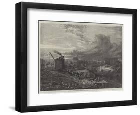 Works of the Midland Railway Near King's-Cross-null-Framed Giclee Print