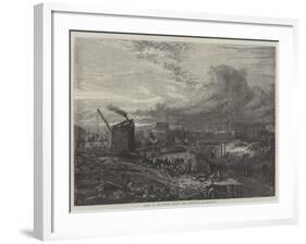 Works of the Midland Railway Near King's-Cross-null-Framed Giclee Print