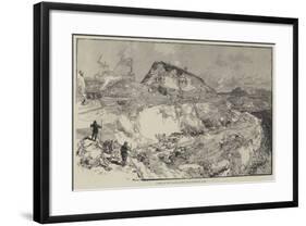 Works of the Panama Canal, Near Corrosita Hill-null-Framed Giclee Print