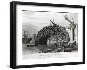 Works of the Strand Bridge-George Smith-Framed Giclee Print