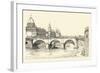 Works on the Old Pont Notre-Dame, 1913 (1915)-Herman Armour Webster-Framed Giclee Print