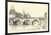 Works on the Old Pont Notre-Dame, 1913 (1915)-Herman Armour Webster-Framed Giclee Print