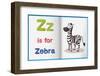 Worksheet Teaching a Letter and Word with Picture-interactimages-Framed Photographic Print