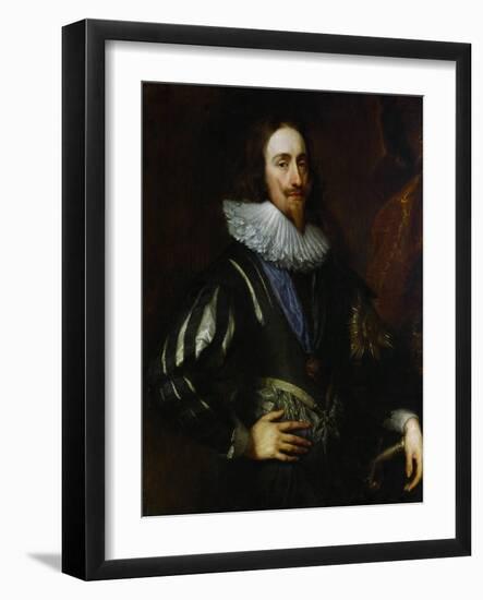 Workshop Of Charles I, King of England-Sir Anthony Van Dyck-Framed Giclee Print