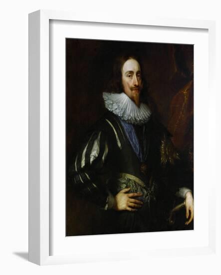 Workshop Of Charles I, King of England-Sir Anthony Van Dyck-Framed Giclee Print