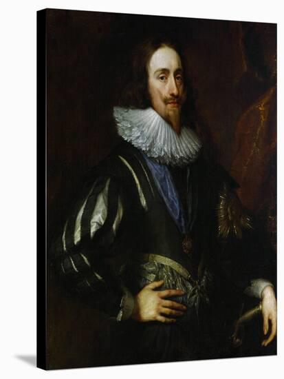 Workshop Of Charles I, King of England-Sir Anthony Van Dyck-Stretched Canvas