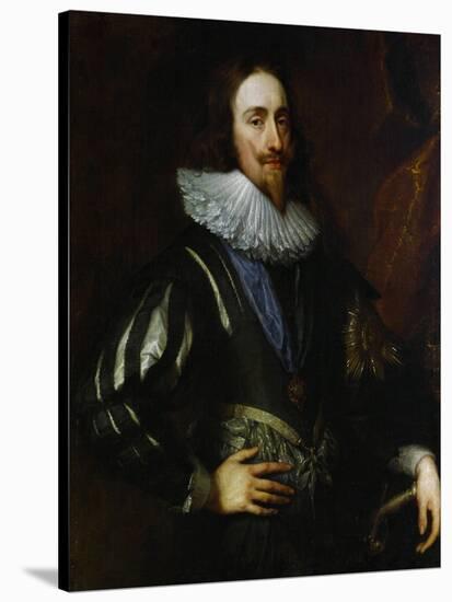 Workshop Of Charles I, King of England-Sir Anthony Van Dyck-Stretched Canvas