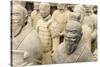Workshop Producing Terra Cotta Warriors and Other Souvenirs in Xian, China-Michael DeFreitas-Stretched Canvas