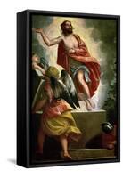 Workshop: Resurrection of Christ, circa 1580-1590-Paolo Veronese-Framed Stretched Canvas