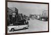 Worland, Wyoming - Street Scene-Lantern Press-Framed Art Print