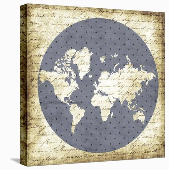 World Antique-Erin Clark-Stretched Canvas