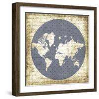 World Antique-Erin Clark-Framed Giclee Print