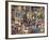 World Bicycle Tour Collage-null-Framed Giclee Print