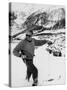 World Champion Emile Allais Ski Instructor at New Ski Resort-Loomis Dean-Stretched Canvas